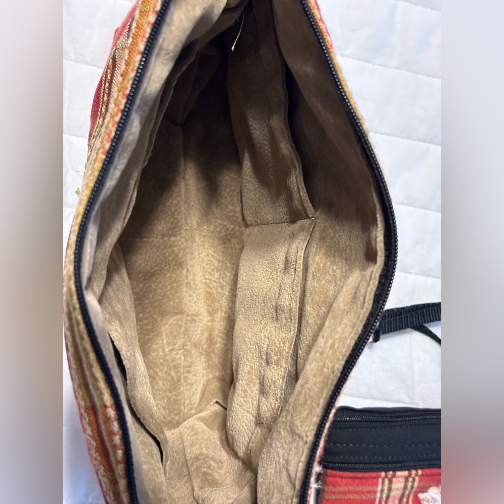 Dixie Bags Purse with Wallet Crossbody Bag Plaid With Scotty Dog - Picture 6 of 15